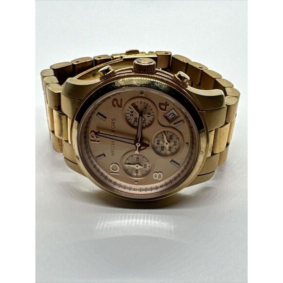 Michael Kors Runway MK5128 Women Stainless Steel Analog Dial Quartz Watch JNA860 - Picture 5 of 11